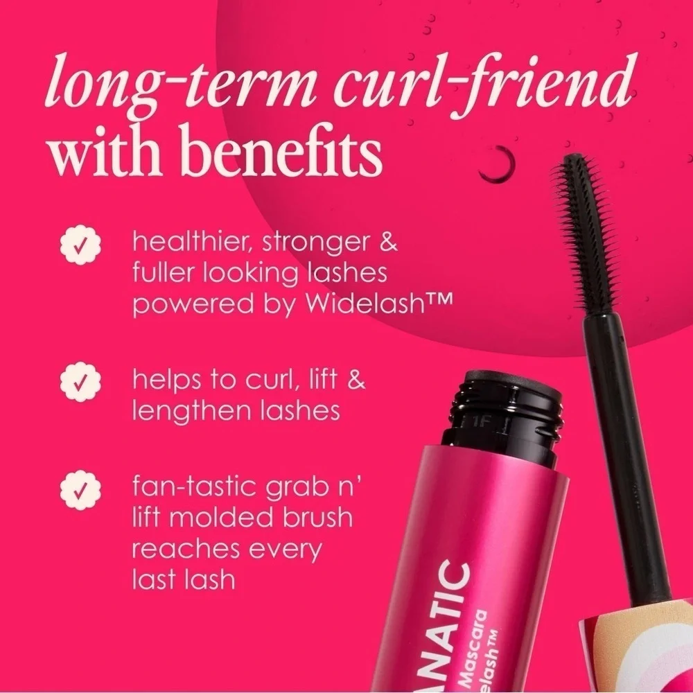 NEW IN BOX Grande GrandeFANATIC Fanning & Curling Mascara ~ Black